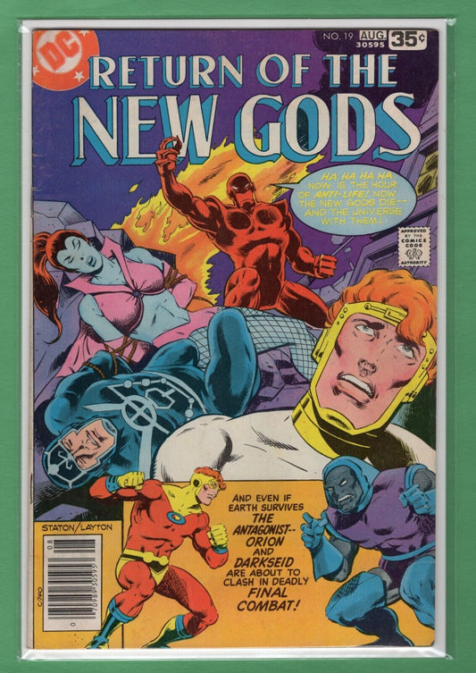 New Gods #19 Vol. 1 1978 DC Comics Newsstand Comic Book 