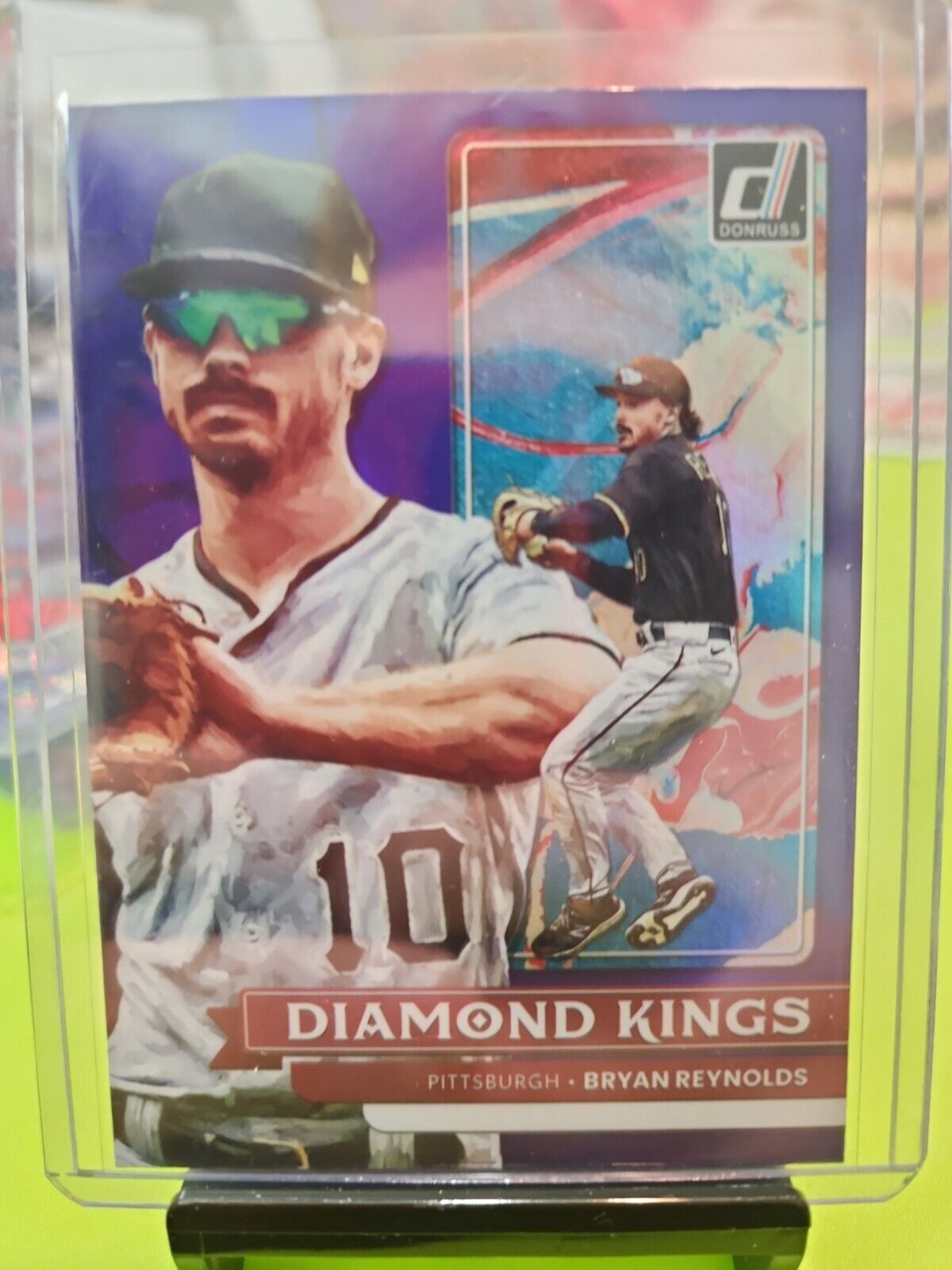 BRYAN REYNOLDS PURPLE DIAMOND KINGS 2022 Panini Pittsburgh Pirates 