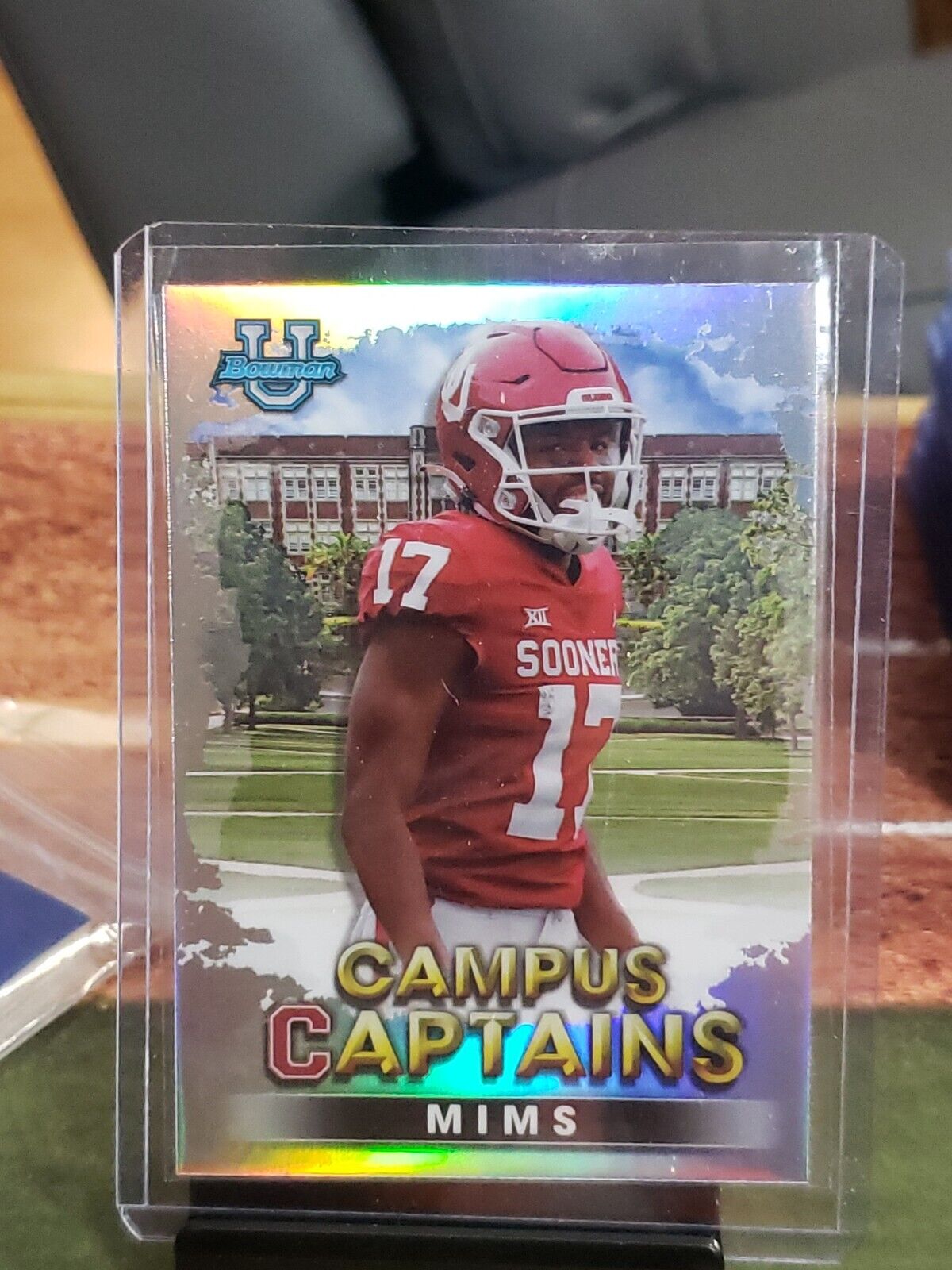 2022 Bowman's Best University Campus Captains #CC-27 Marvin Mims Oklahoma