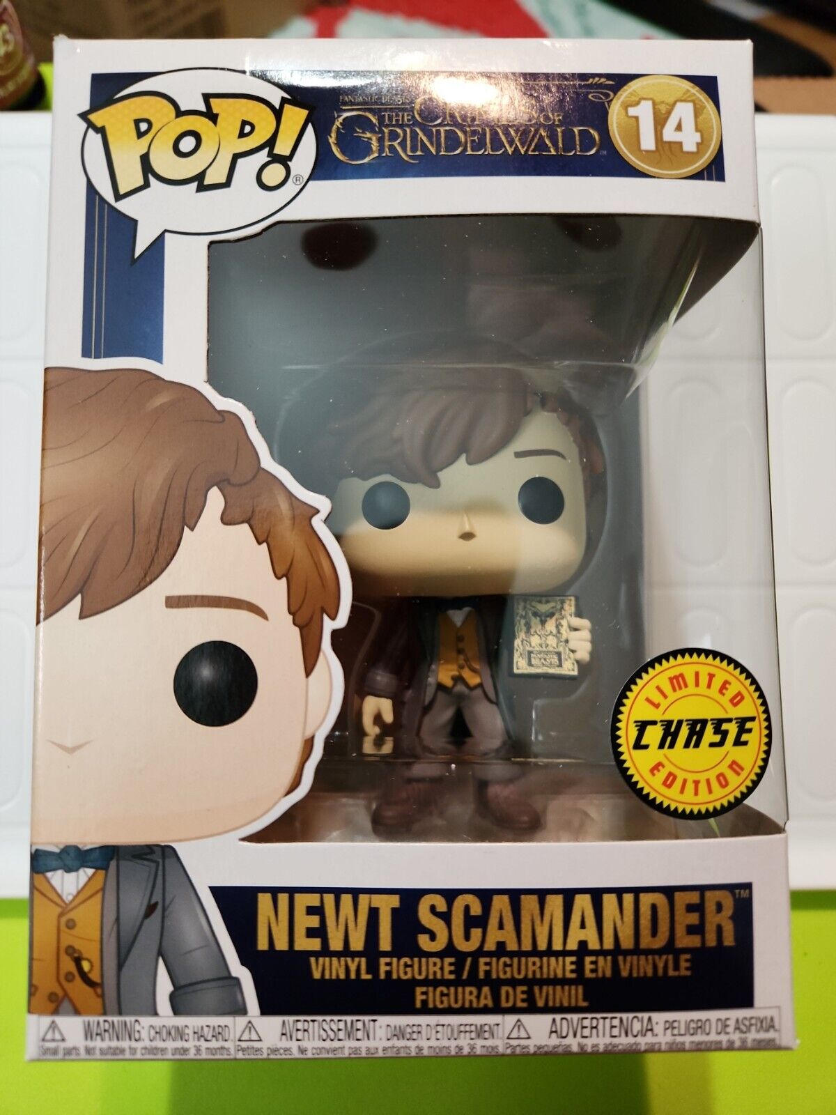 Funko - POP Movies: Fantastic Beasts 2 - Newt #14 LIMITED CHASE EDITION