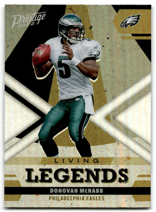 2022 Panini Prestige #LL-9 Donovan McNabb Living Legends NM