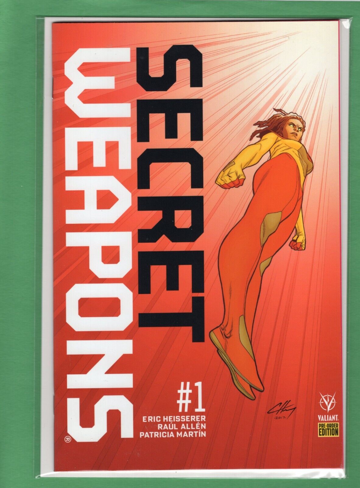 Secret Weapons #1 Variant Cover Valiant Comics 2017