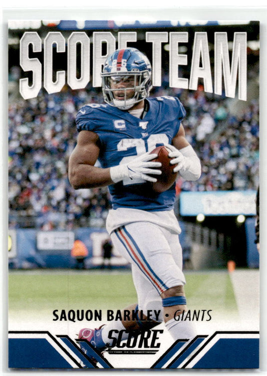 2021 Score #ST20 Saquon Barkley Team NM