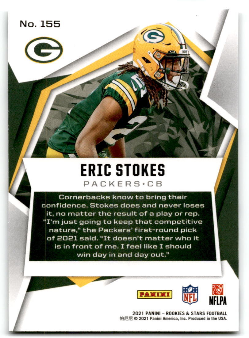 2021 Panini Rookies & Stars #155 Eric Stokes nm