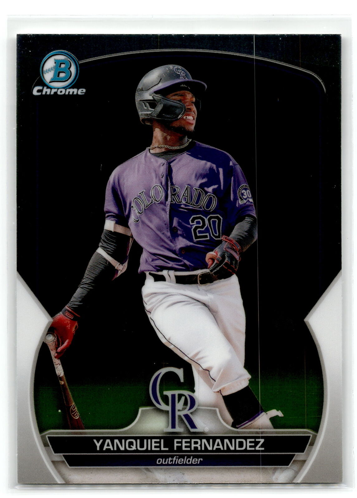 2023 Bowman #BCP-30 Yanquiel Fernandez Chrome Prospects NM