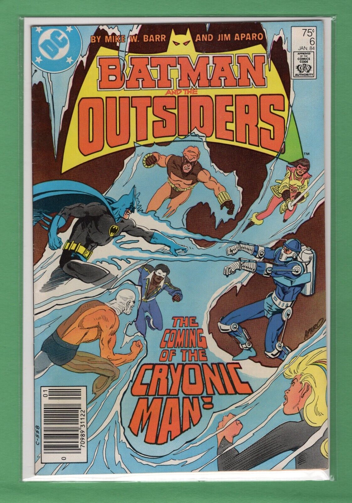 Batman and the Outsiders #6 (1983 Series) DC Comics 