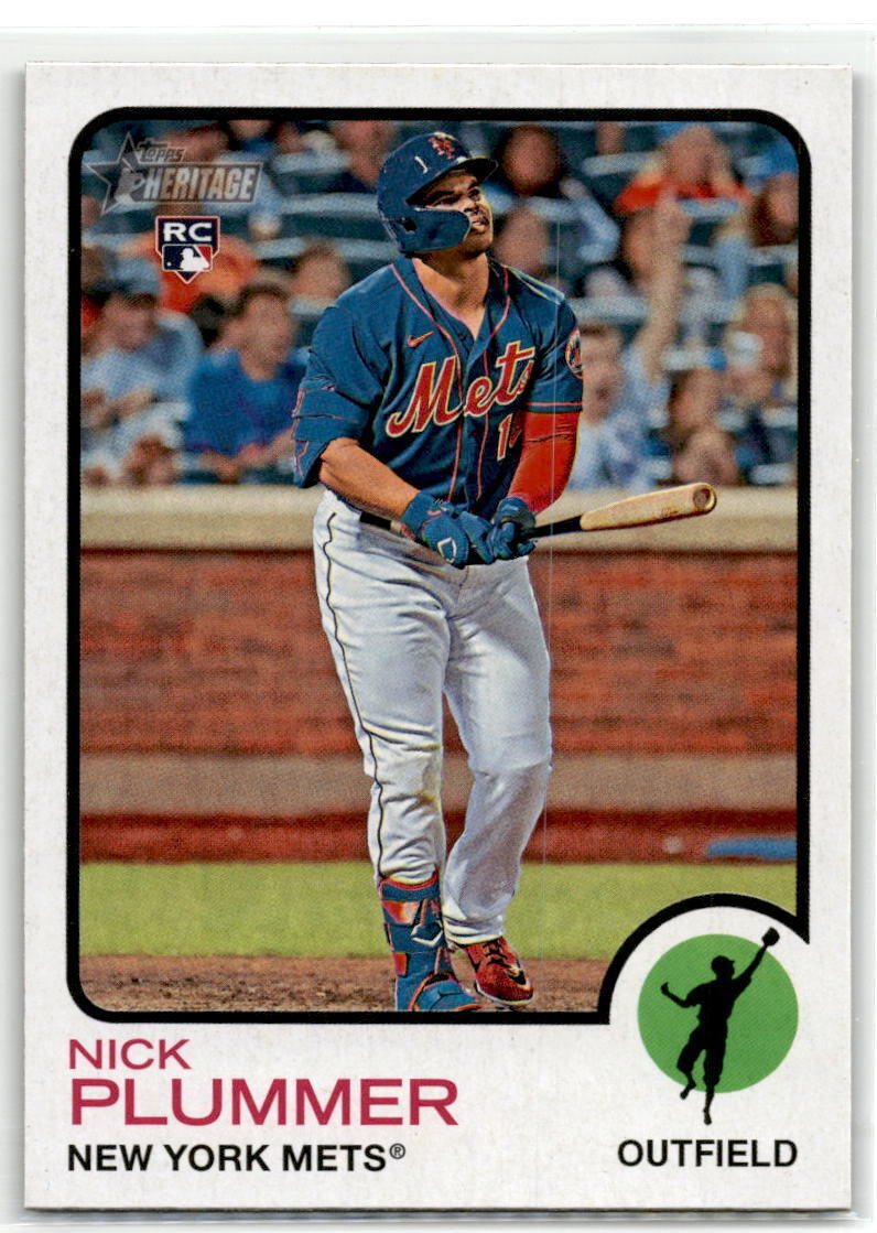 2022 Topps Heritage #624 Nick Plummer NM