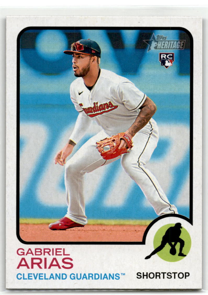 2022 Topps Heritage #645 Gabriel Arias NM