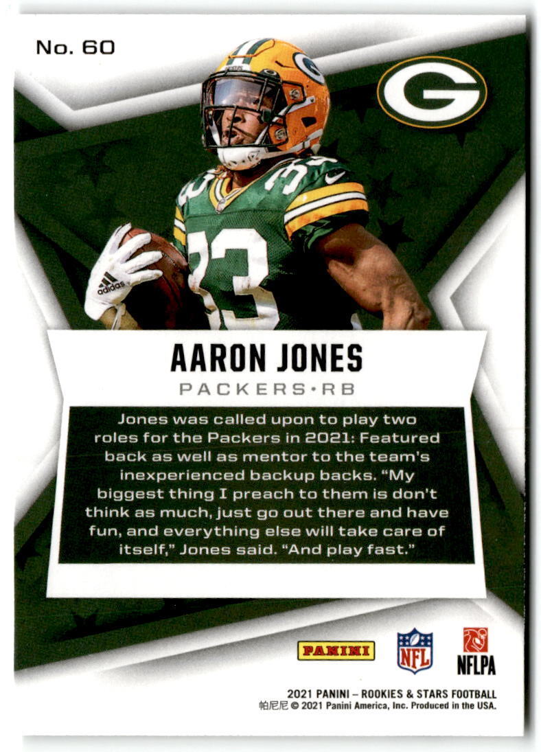 2021 Panini Rookies & Stars #60 Aaron Jones NM