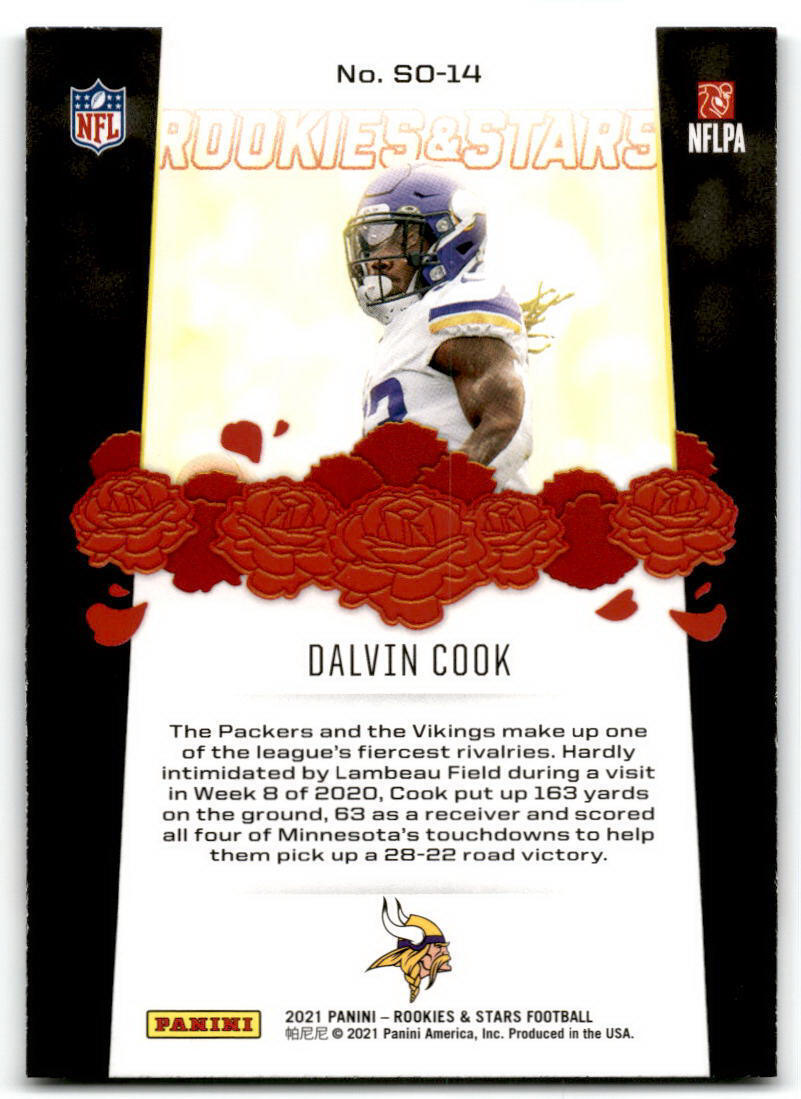 2021 Panini Rookies & Stars #SO-14 Dalvin Cook Standing Ovation NM