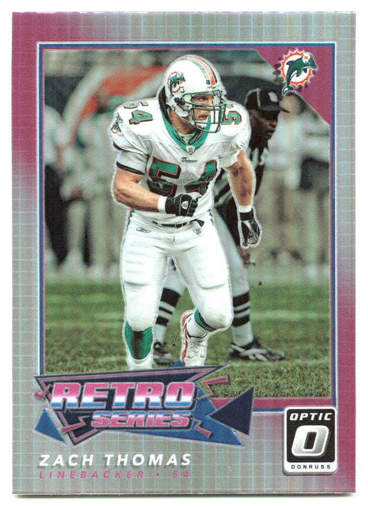 2022 Donruss Optic #RS-25 Zach Thomas pink NM