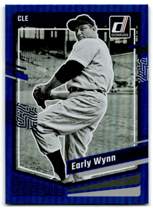 2023 Donruss #214 Early Wynn Holo Blue NM