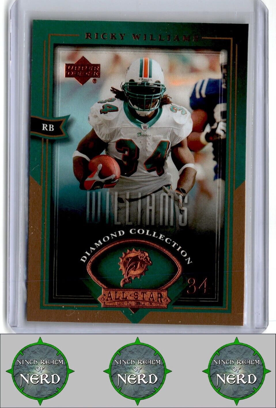 2004 Upper Deck Diamond Collection #59 Ricky Williams SilverHonors