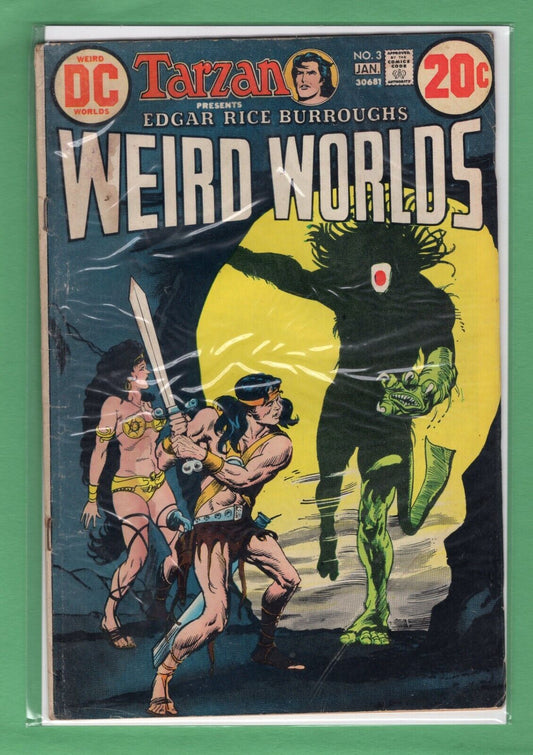 Weird Worlds #3 (1973) Tarzan Presents DC