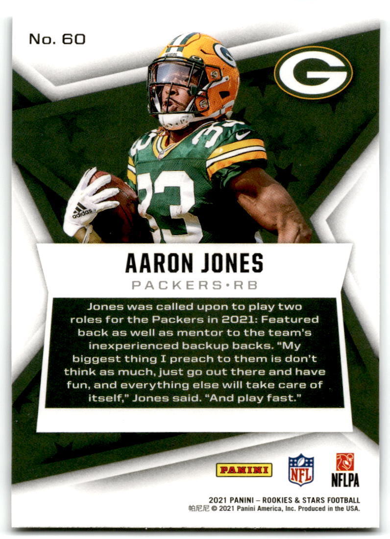 2021 Panini Rookies & Stars #60 Aaron Jones NM