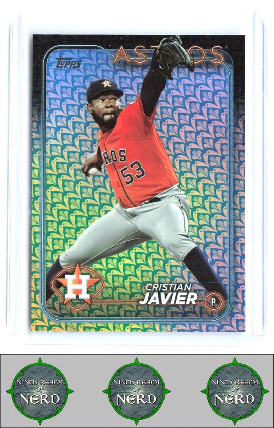 2024 Topps #269 Cristian Javier Holiday