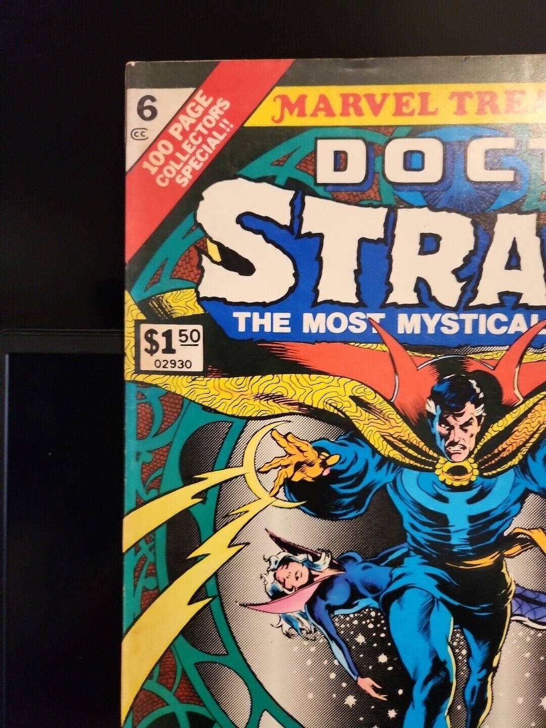 MARVEL TREASURY EDITION: DOCTOR STRANGE #6  1975  100 pages.