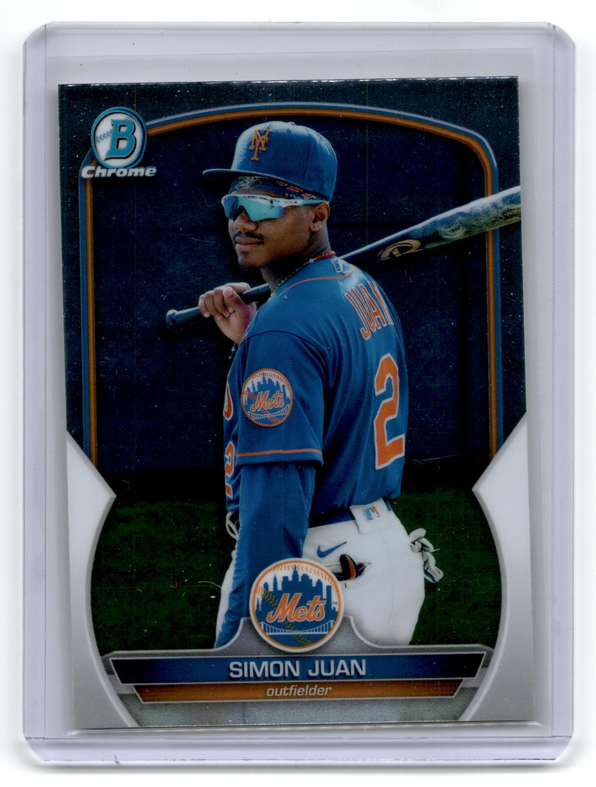 2023 Bowman #BCP-38 Simon Juan Chrome Prospects NM