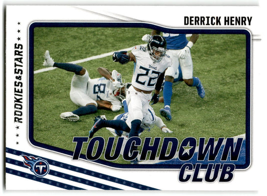 2021 Panini Rookies & Stars #TDC-3 Derrick Henry Touchdown Club NM