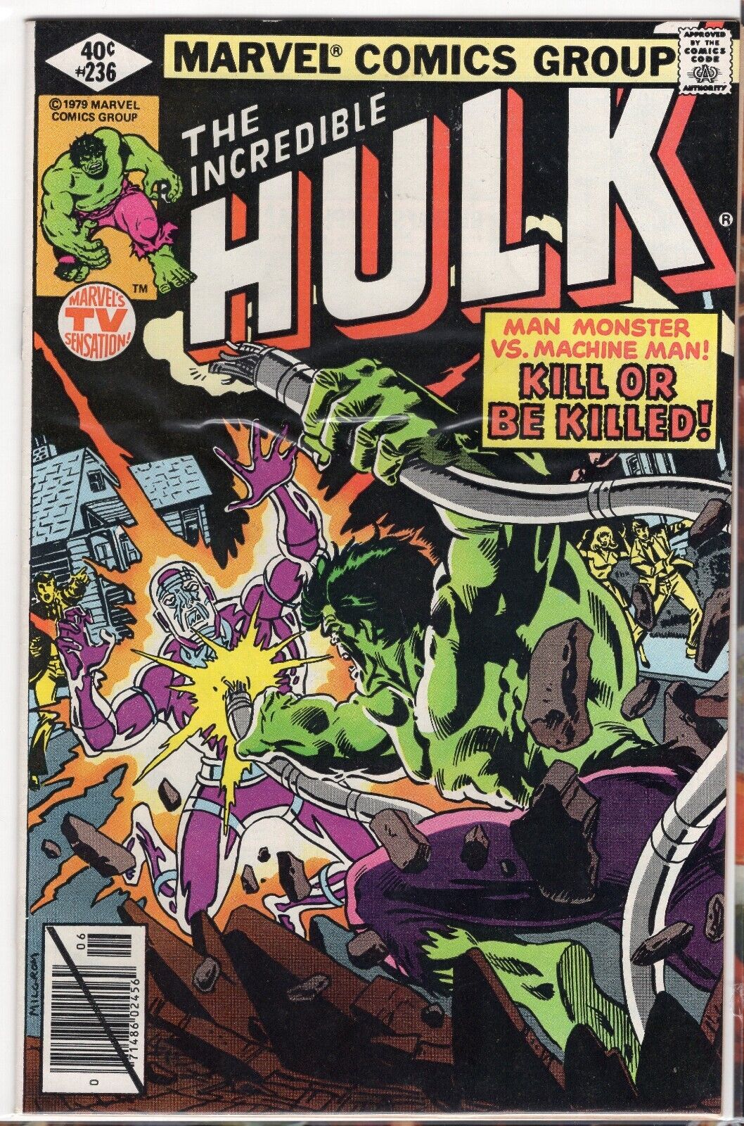 1979 The Incredible Hulk vol 1 #236 Marvel Comic Book