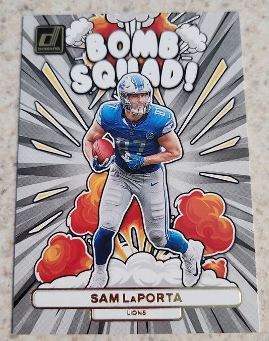 2023 Panini Donruss SAM LAPORTA Bomb Squad Rookie RC #BS-28 great looking card