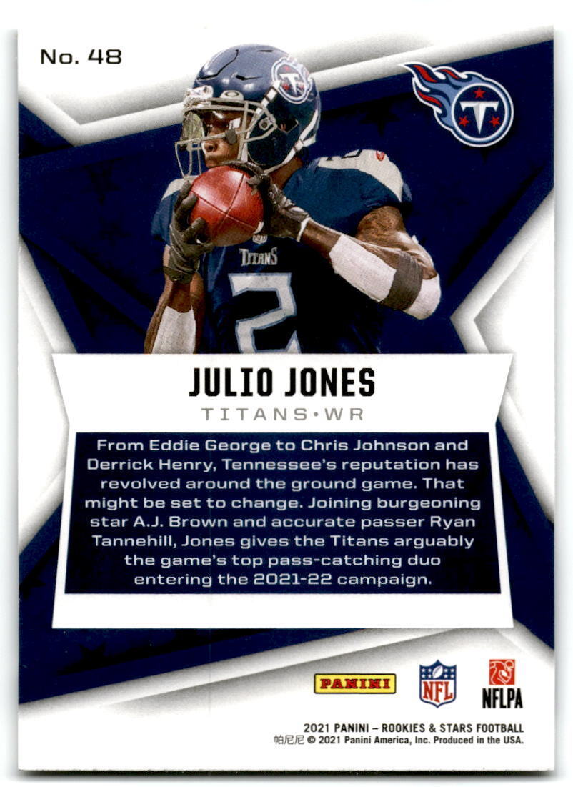 2021 Panini Rookies & Stars #48 Julio Jones NM