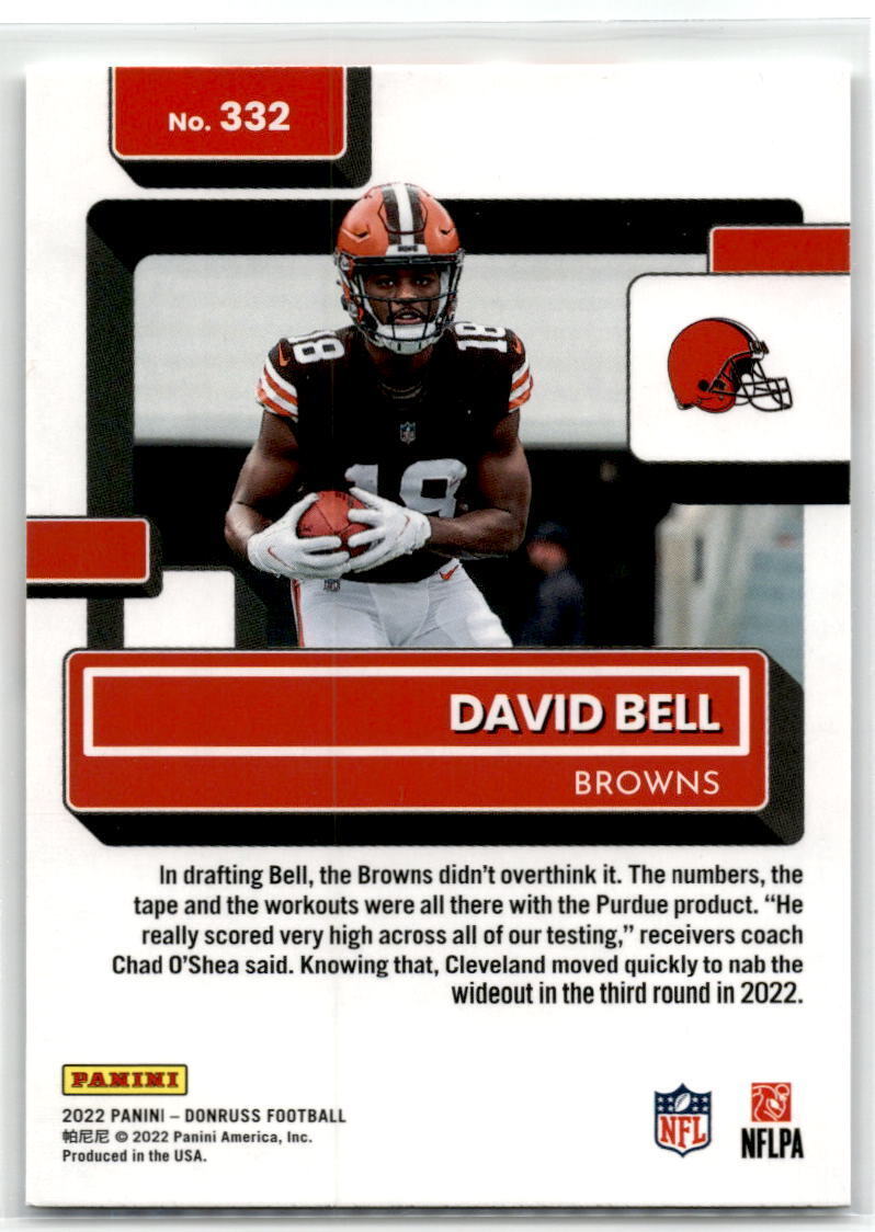 2022 Donruss #332 David Bell NM