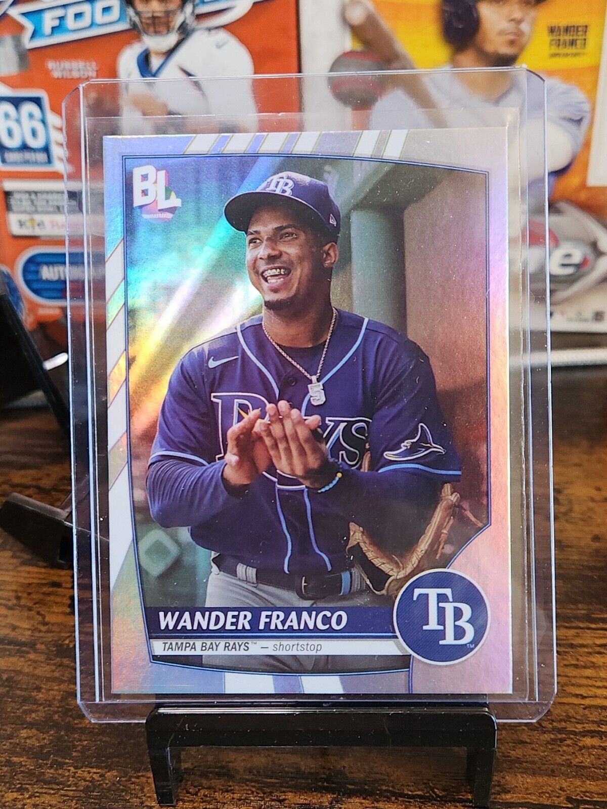 2023 Topps Big League Wander Franco Uncommon Foil #225 Rays