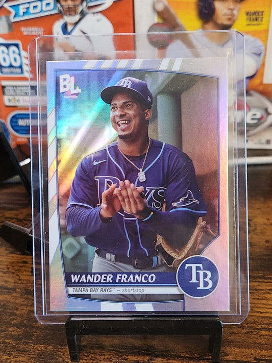 2023 Topps Big League Wander Franco Uncommon Foil #225 Rays