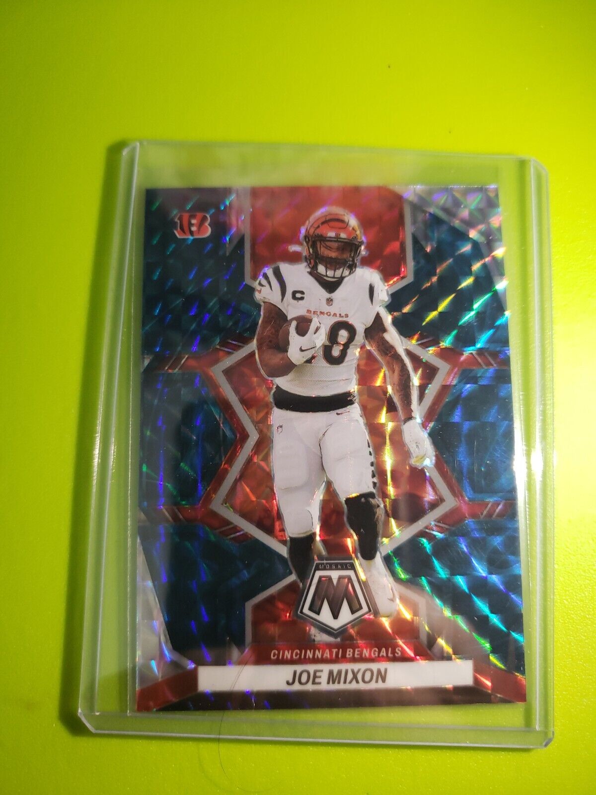 2022 Mosaic Football Joe Mixon Genesis