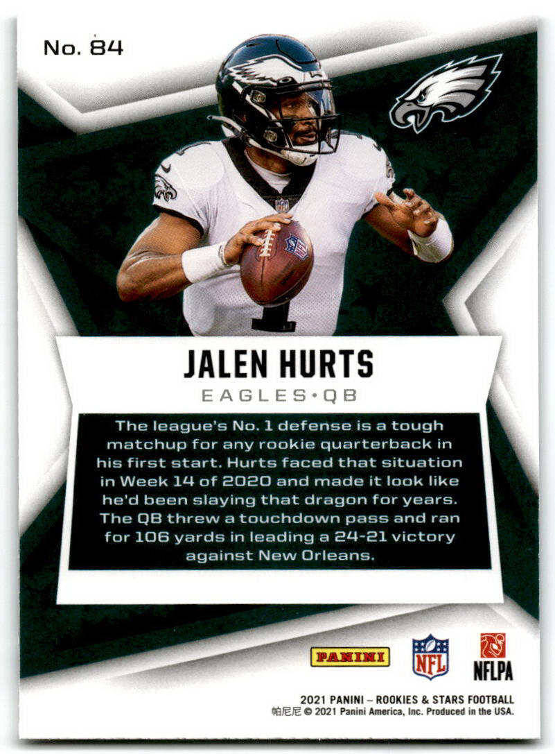 2021 Panini Rookies & Stars #84 Jalen Hurts NM