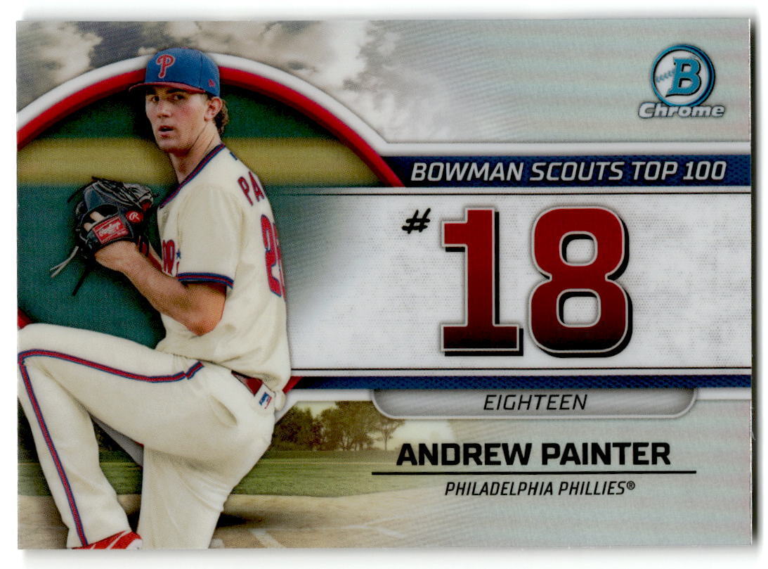 2023 Bowman #BTP-18 Andrew Painter Bowman Scouts’ Top 100 NM