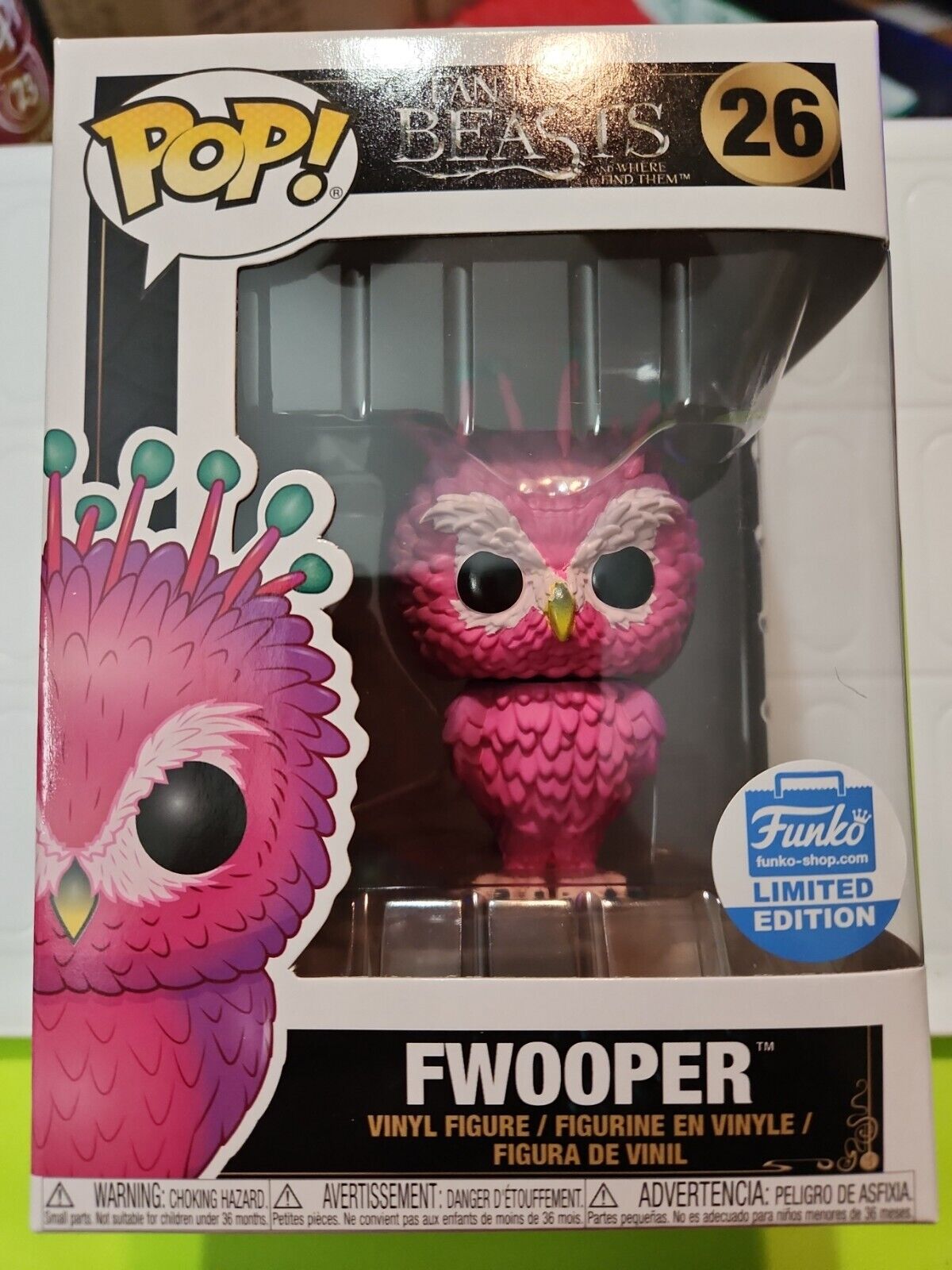 Funko Pop! Fwooper #26 Fantastic Beasts  - Funko Shop Exclusive Vinyl Figure