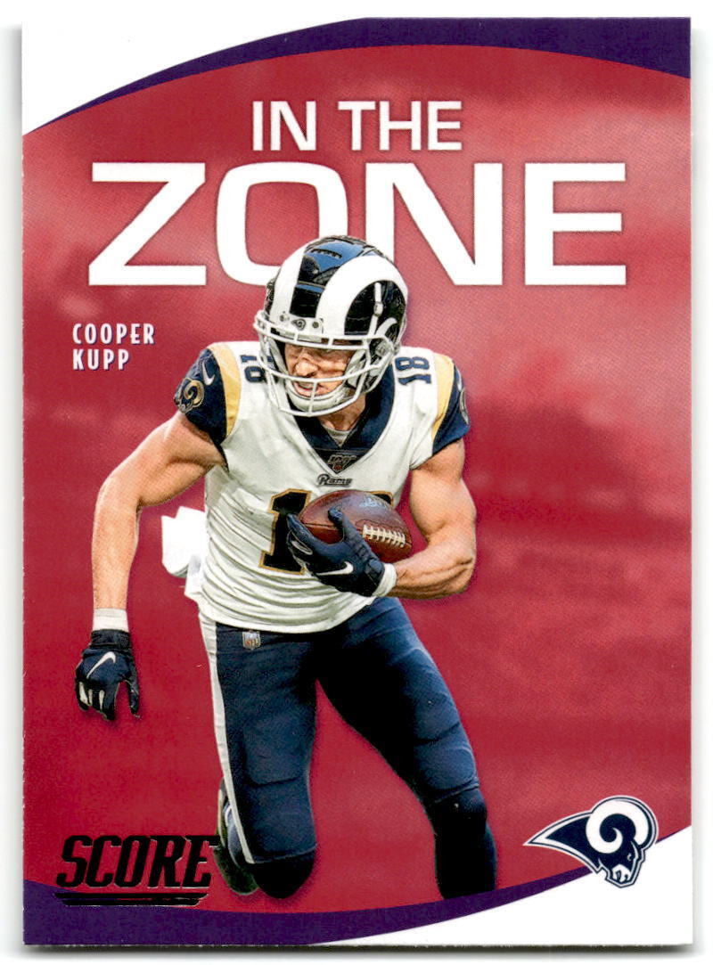 2020 Score #IZ-CK Cooper Kupp In the Zone Gold NM