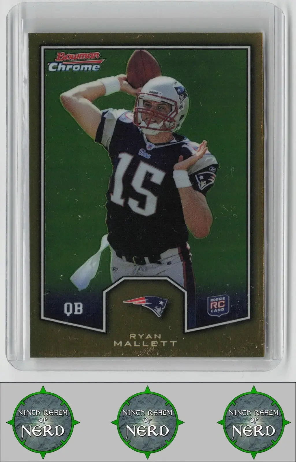Ryan Mallett 2011 Bowman Chrome Rookies #BCR-19 New England Patriots