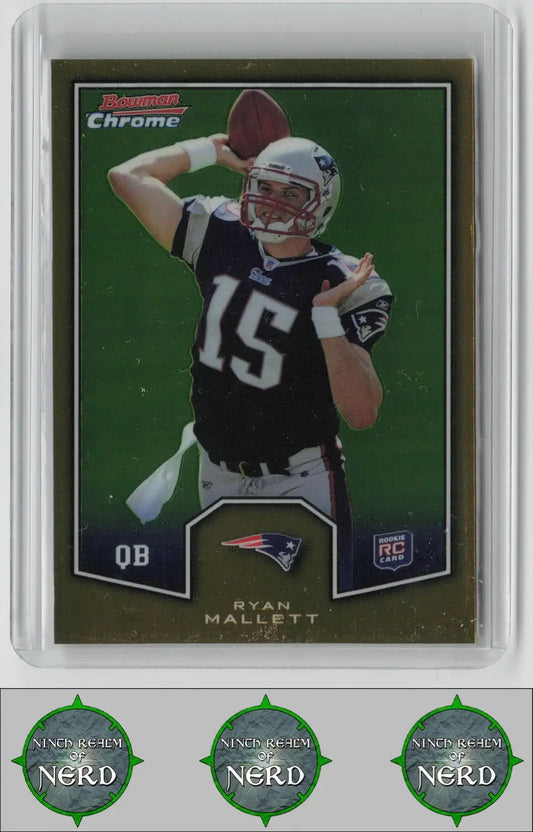 Ryan Mallett 2011 Bowman Chrome Rookies #BCR-19 New England Patriots