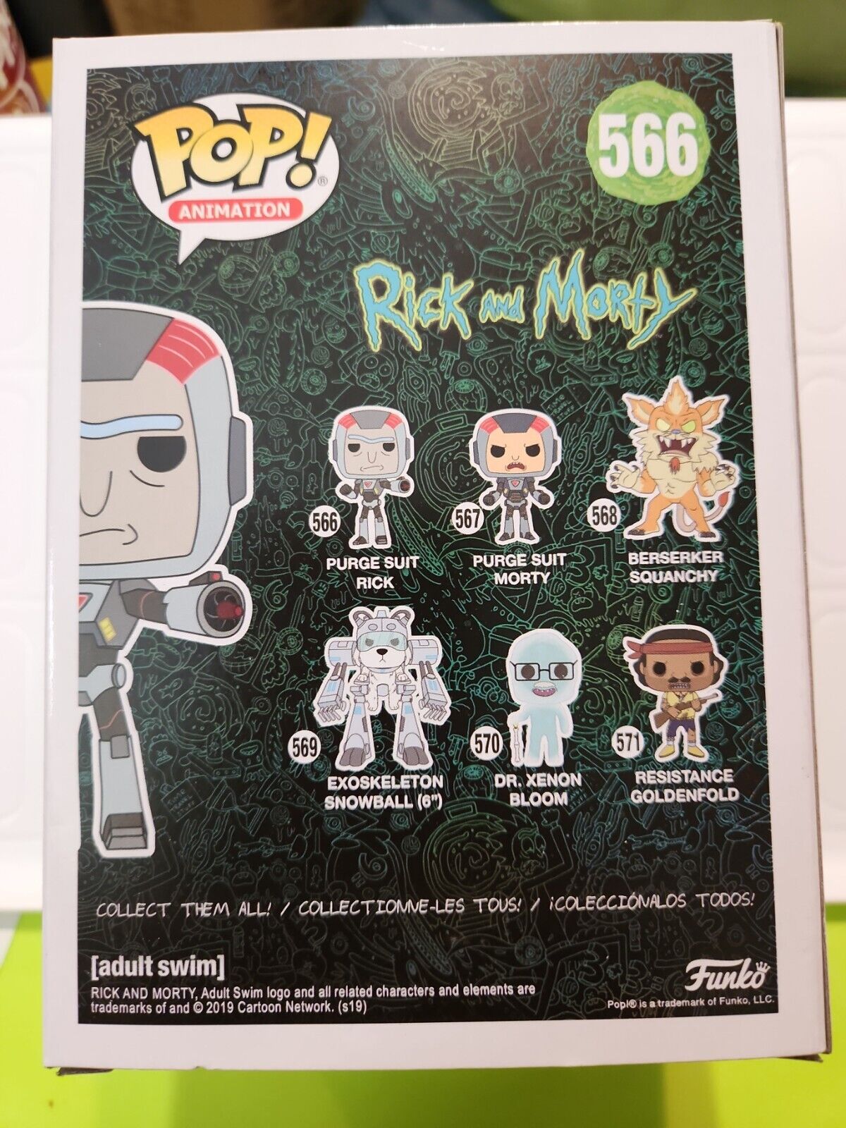 Purge Suit Rick #566 Rick & Morty Funko Pop Vinyl Figure NEW