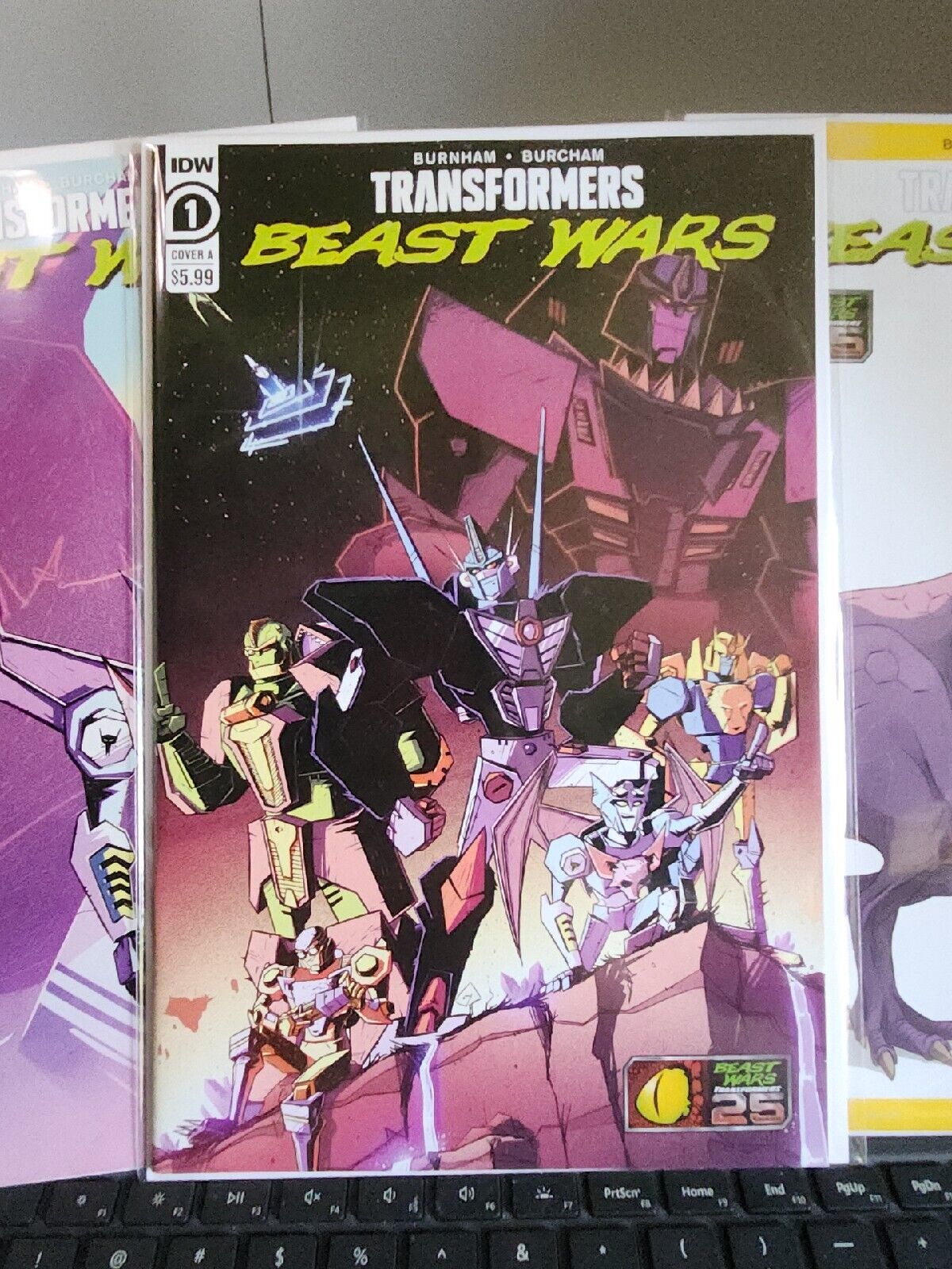 3 2021 IDW Transformers Beast Wars Comics #1-2 W/ #1 Variant Cover 