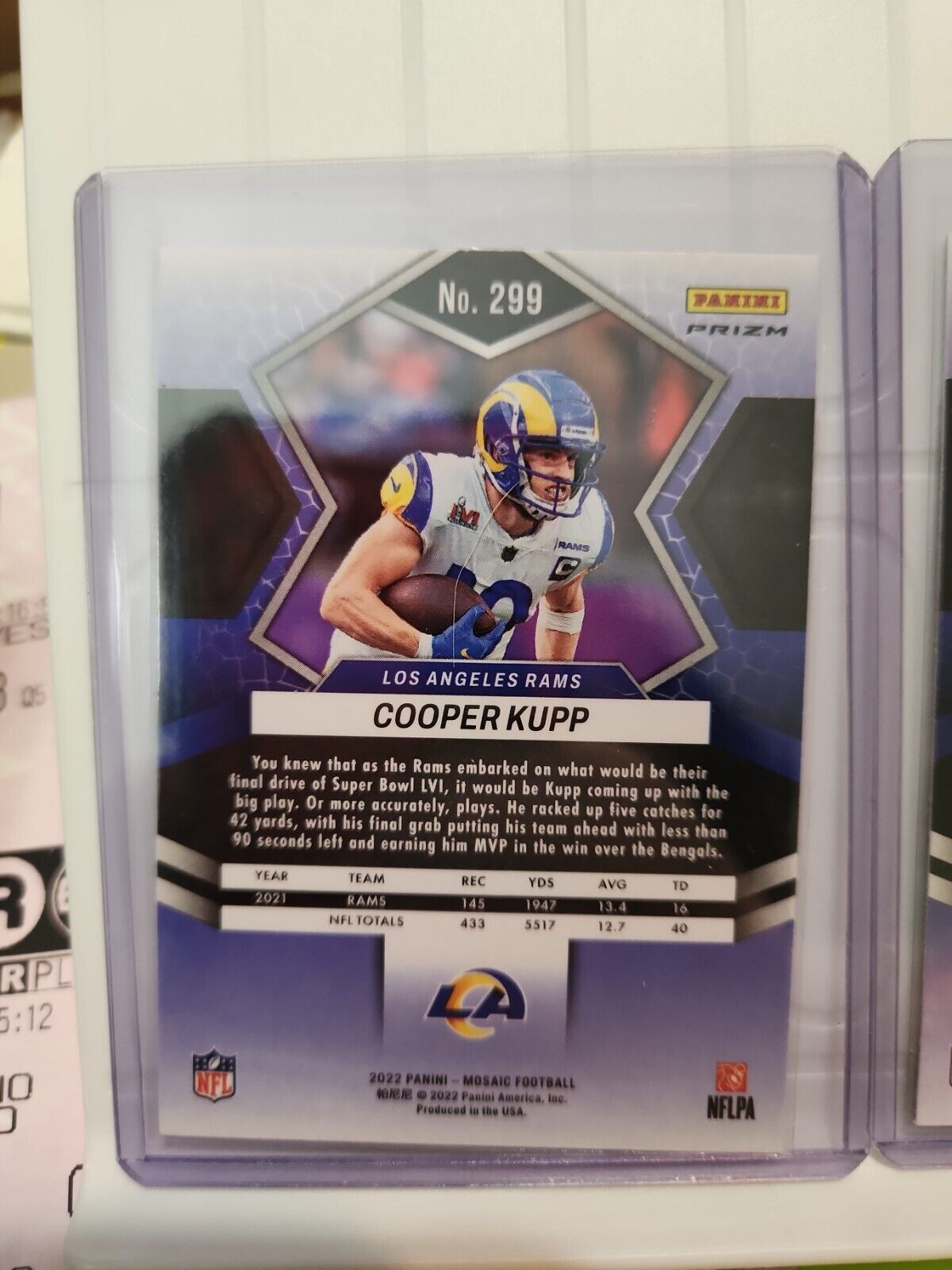 2022 mosaic football Cooper Kupp Lot