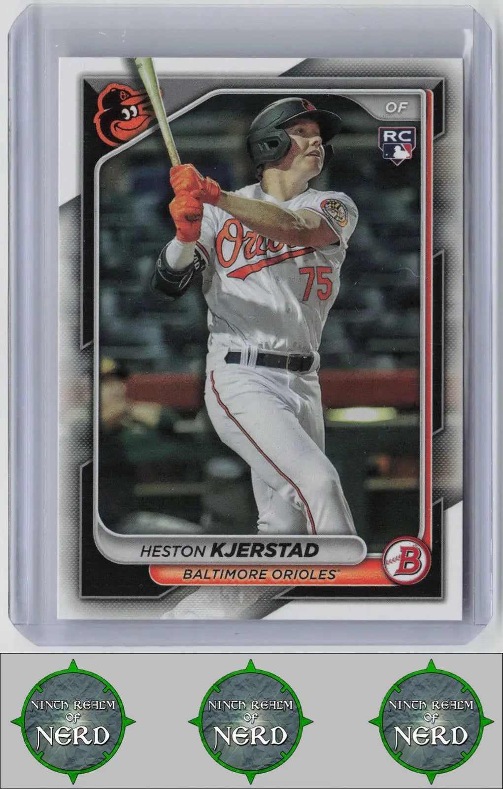 Heston Kjerstad 2024 Bowman #9 RC Baltimore Orioles