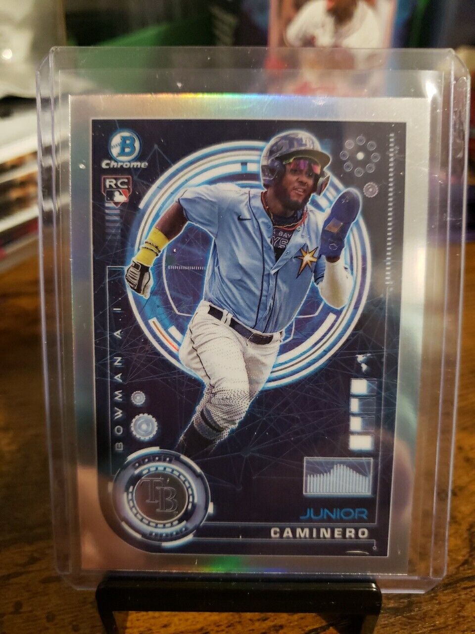 2024 Bowman Chrome Junior Caminero Rookie Bowman AI #BAI-20