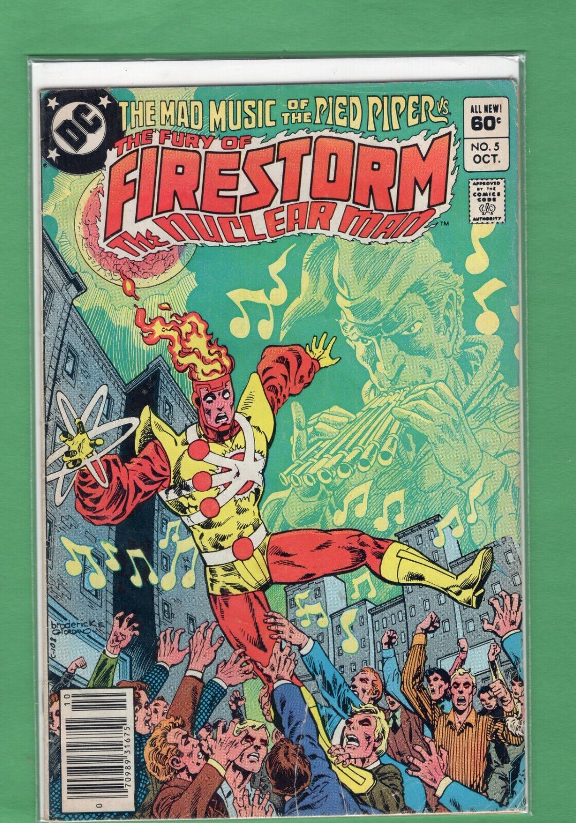 THE FURY OF FIRESTORM #5 (1982) DC BAGGED BOARDED