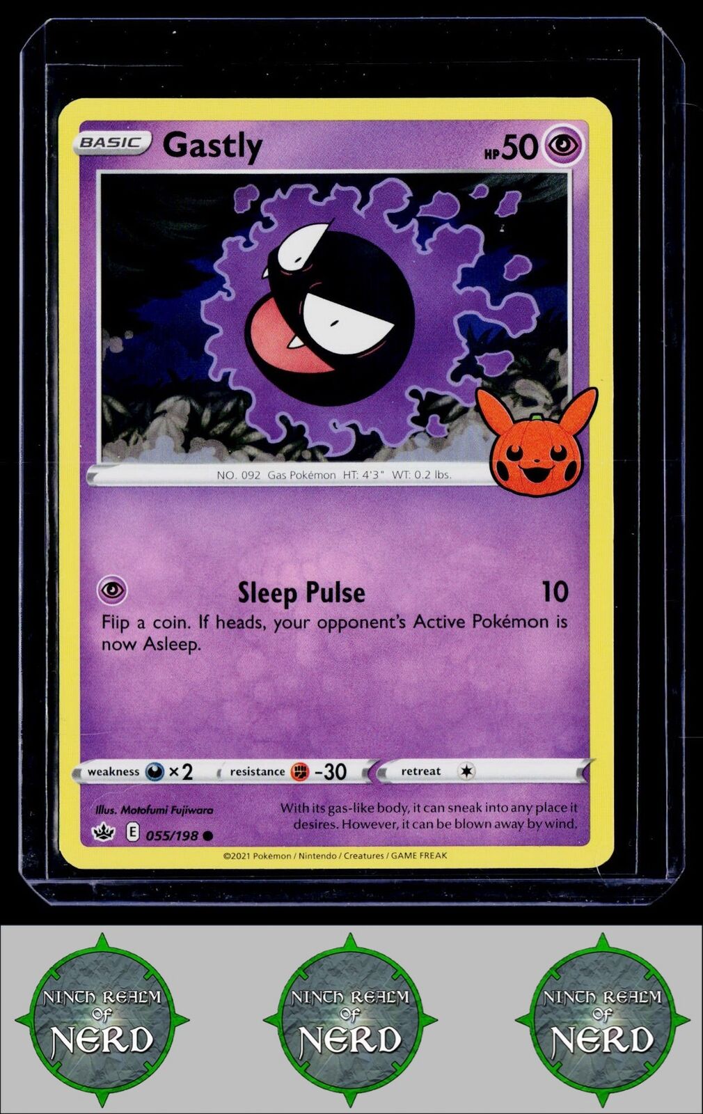 Gastly Trick or Trade BOOster #055/198 Promo