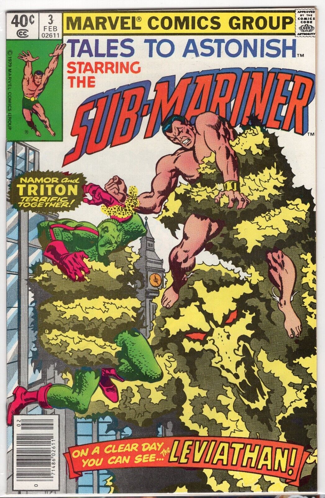 Tales To Astonish #3 (Feb 1980, Marvel Comics) The Sub-Mariner