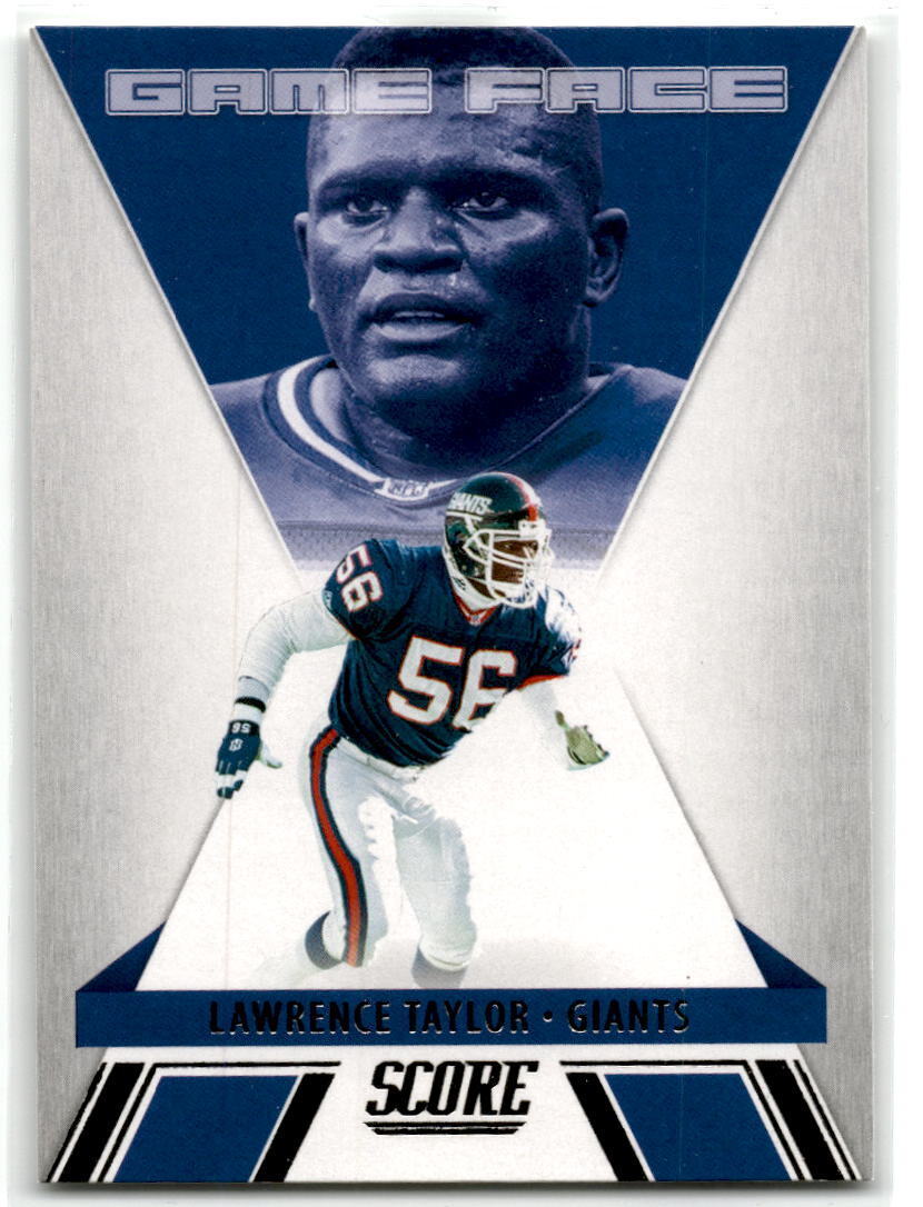 2021 Score #GF12 Lawrence Taylor Game Face NM