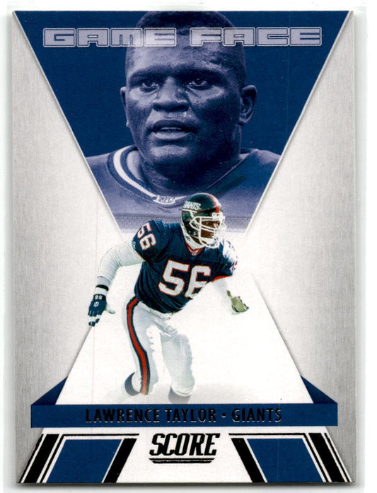 2021 Score #GF12 Lawrence Taylor Game Face NM