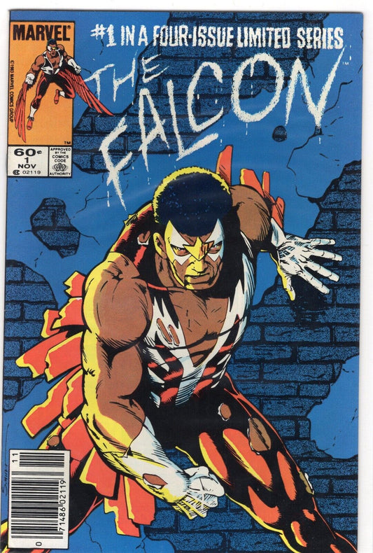 1983 BRONZE AGE THE FALCON # 1 NEWSTAND