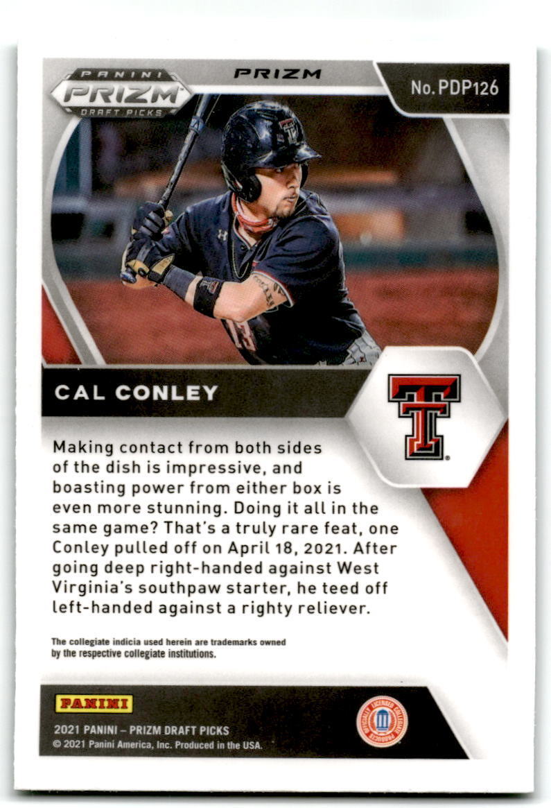 2021 Panini Prizm Draft Picks #PDP126 Cal Conley NM