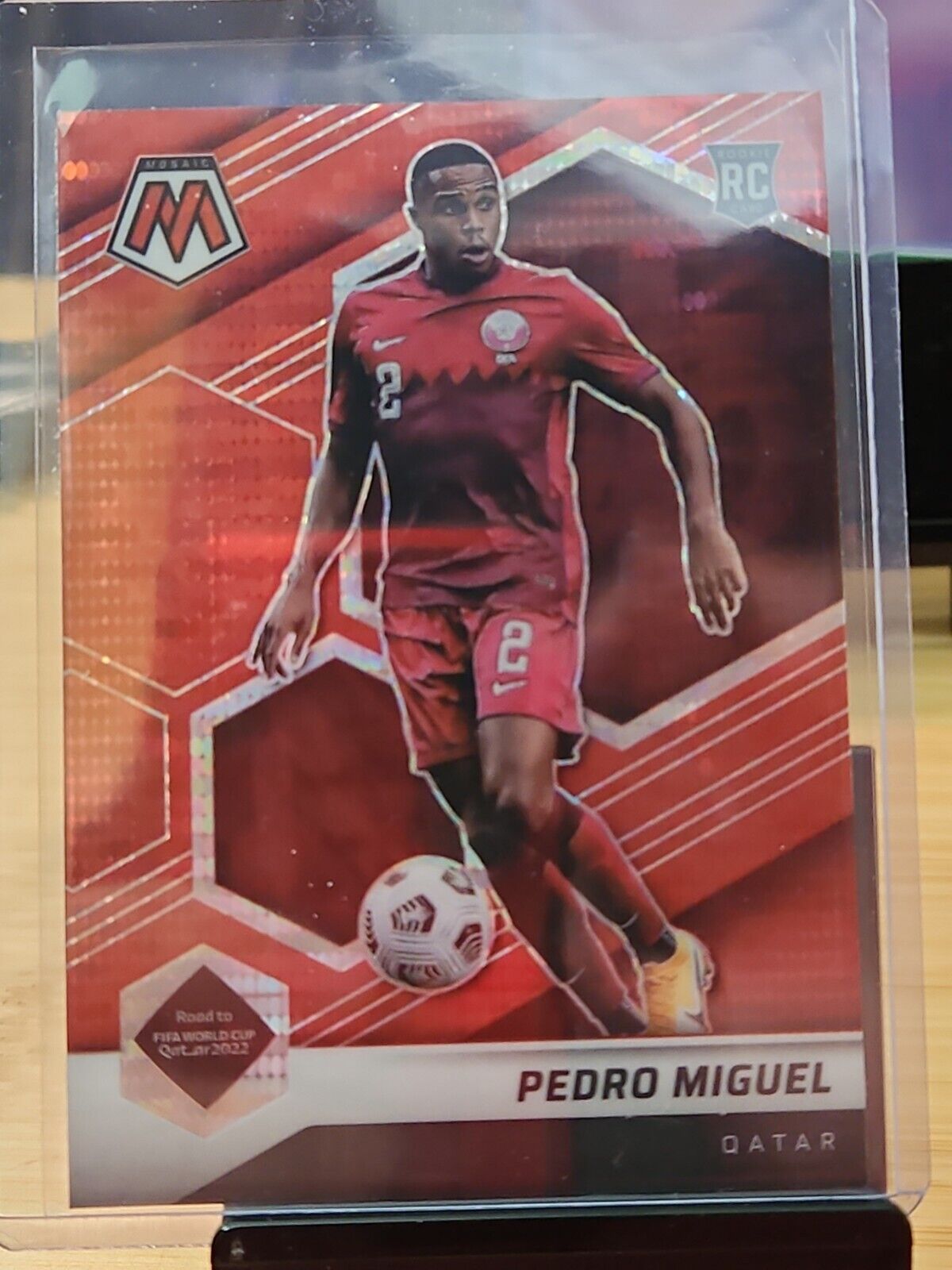 2021-22 mosaic soccer Pedro Miguel red Pulsar