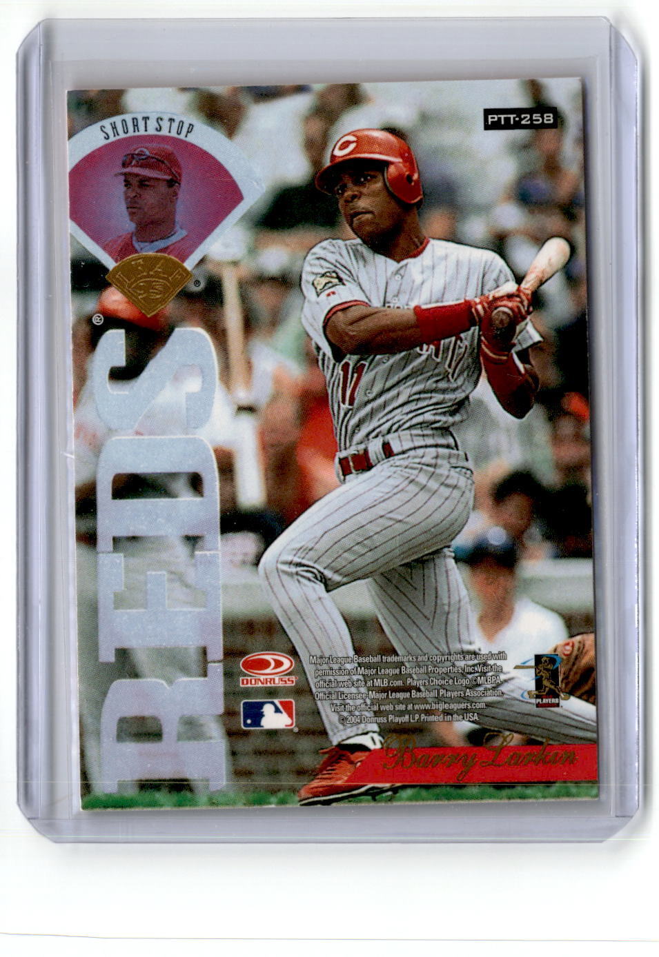 2005 Leaf #PTT-258 Barry Larkin